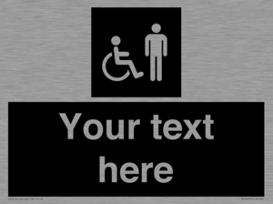 DV10873: Custom information: black panel disabled and male