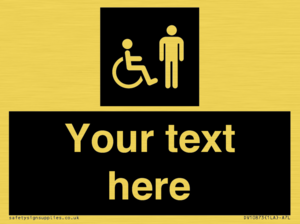 DV10873: Custom information: black panel disabled and male