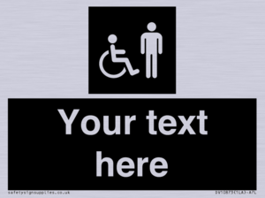 DV10873: Custom information: black panel disabled and male