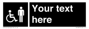 DV10873: Custom information: black panel disabled and male