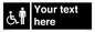 DV10873: Custom information: black panel disabled and male