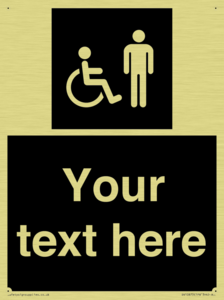 DV10873: Custom information: black panel disabled and male