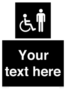 DV10873: Custom information: black panel disabled and male