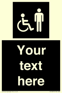 DV10873: Custom information: black panel disabled and male