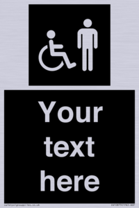 DV10873: Custom information: black panel disabled and male