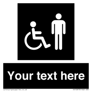 DV10873: Custom information: black panel disabled and male