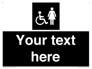 DV10875: Custom information: black panel disabled and female