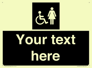 DV10875: Custom information: black panel disabled and female