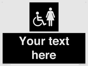 DV10875: Custom information: black panel disabled and female