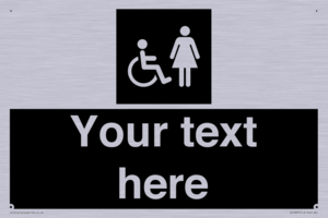 DV10875: Custom information: black panel disabled and female