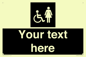 DV10875: Custom information: black panel disabled and female