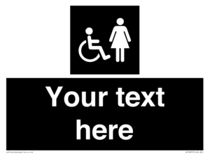 DV10875: Custom information: black panel disabled and female