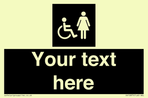 DV10875: Custom information: black panel disabled and female