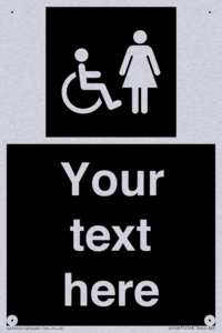 DV10875: Custom information: black panel disabled and female