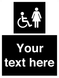 DV10875: Custom information: black panel disabled and female