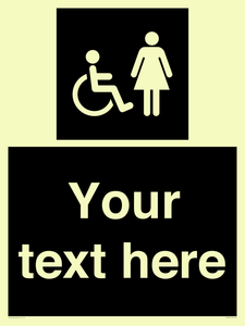 DV10875: Custom information: black panel disabled and female