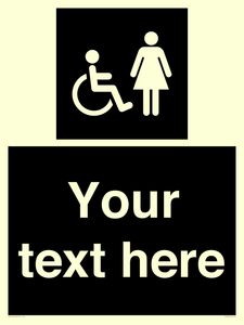 DV10875: Custom information: black panel disabled and female