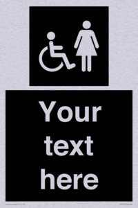 DV10875: Custom information: black panel disabled and female