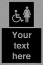 DV10875: Custom information: black panel disabled and female