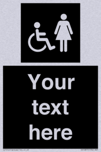 DV10875: Custom information: black panel disabled and female