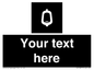 DV10877: Custom information: black panel -urinal toilet