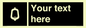 DV10877: Custom information: black panel -urinal toilet