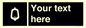 DV10877: Custom information: black panel -urinal toilet