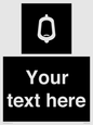 DV10877: Custom information: black panel -urinal toilet