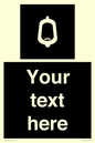 DV10877: Custom information: black panel -urinal toilet