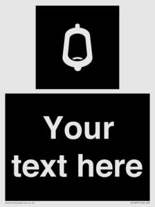 DV10877: Custom information: black panel -urinal toilet