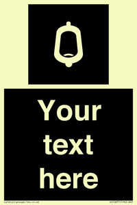 DV10877: Custom information: black panel -urinal toilet