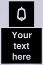 DV10877: Custom information: black panel -urinal toilet
