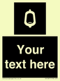 DV10877: Custom information: black panel -urinal toilet