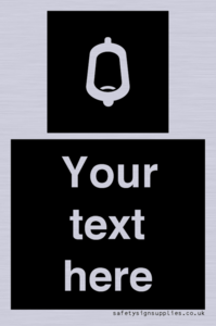 DV10877: Custom information: black panel -urinal toilet
