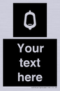DV10877: Custom information: black panel -urinal toilet
