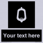 DV10877: Custom information: black panel -urinal toilet