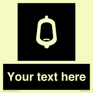 DV10877: Custom information: black panel -urinal toilet