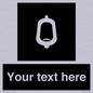 DV10877: Custom information: black panel -urinal toilet