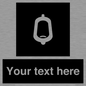 DV10877: Custom information: black panel -urinal toilet