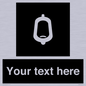 DV10877: Custom information: black panel -urinal toilet