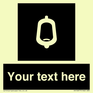 DV10877: Custom information: black panel -urinal toilet