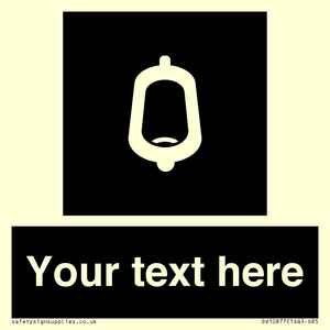 DV10877: Custom information: black panel -urinal toilet