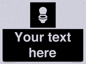 DV10878: Custom information: black panel wc toilet