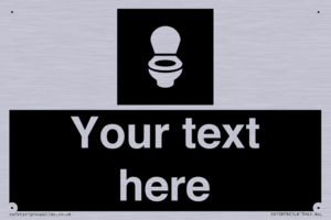 DV10878: Custom information: black panel wc toilet