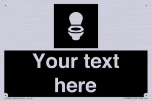 DV10878: Custom information: black panel wc toilet