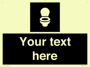 DV10878: Custom information: black panel wc toilet