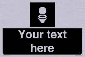 DV10878: Custom information: black panel wc toilet