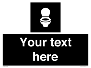 DV10878: Custom information: black panel wc toilet