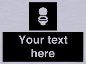 DV10878: Custom information: black panel wc toilet