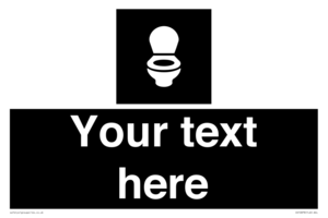 DV10878: Custom information: black panel wc toilet